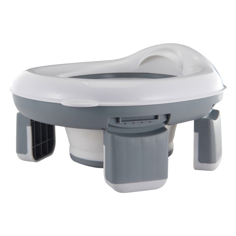 Inodoro para niños inodoro para bebés puede ser asiento plegable inodoro de viaje al aire libre Cubo de orina para niños anillo de inodoro portátil