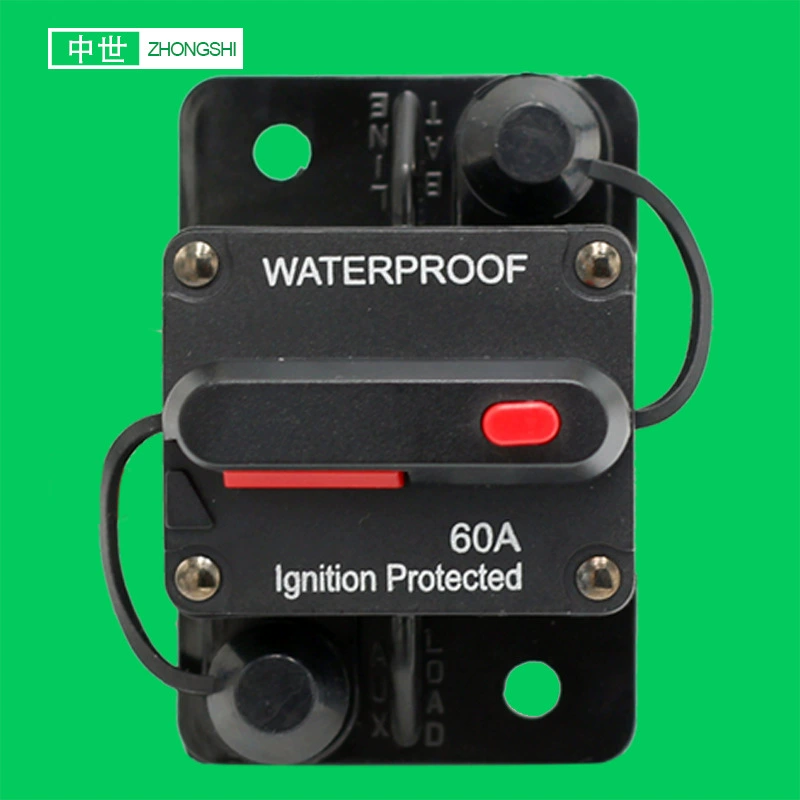 Термовыключатель с ручным сбросом для автомобилей, фургонов, морского транспорта, 300А, 12В/48В DC