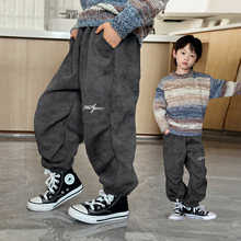 童装男童裤子儿童秋款长裤小童新款男童卫裤春秋款束脚裤百搭