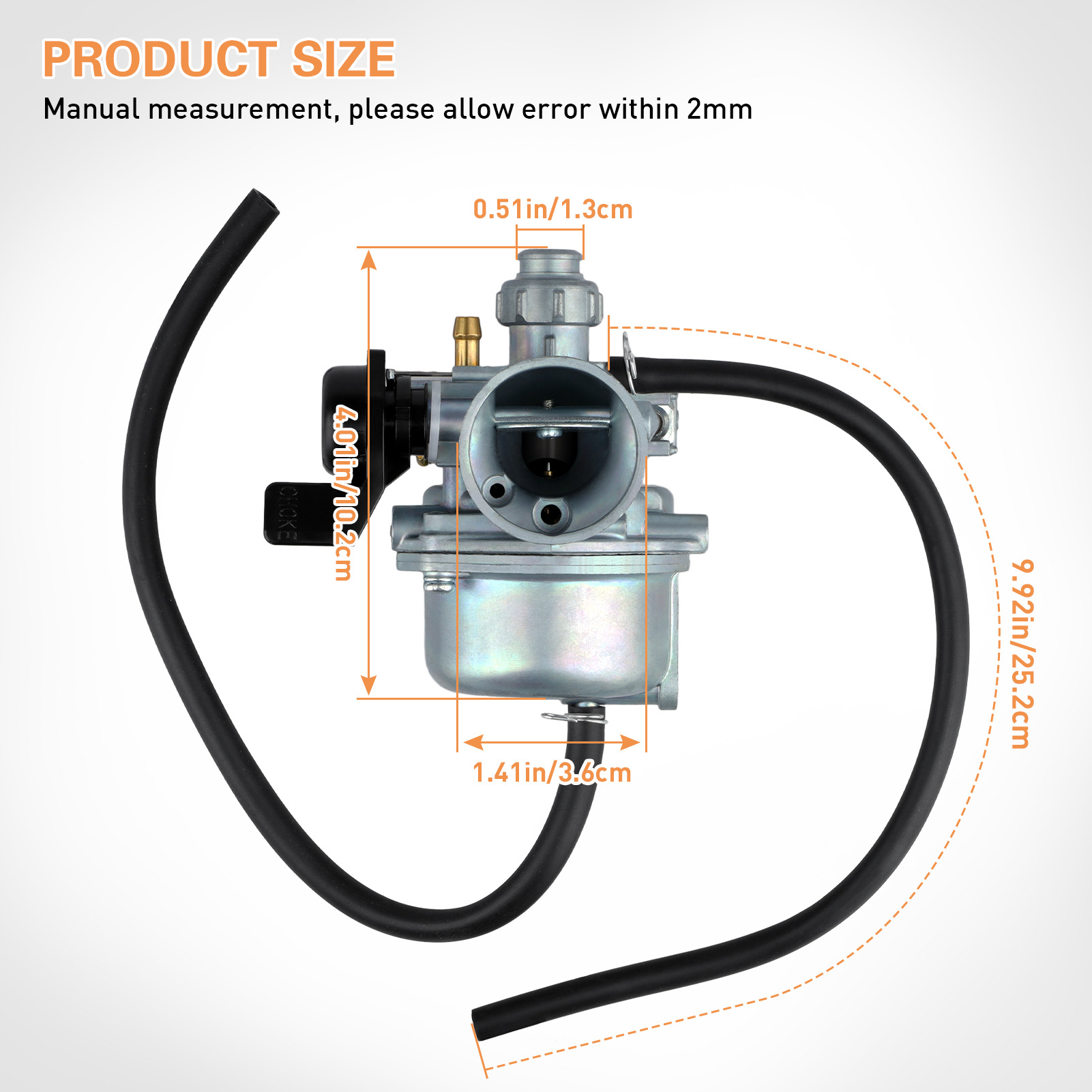 16100-Gcf-672 Carburetor Suitable for Honda Xr70 Crf70 Xr70R Crf70F Honda Xr70