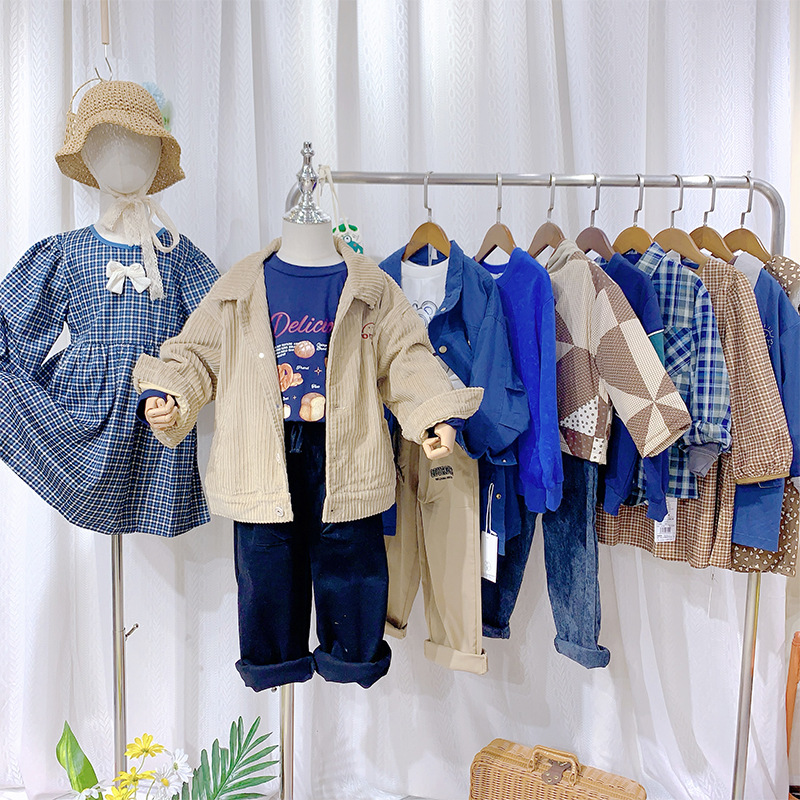 Детская брендовая весенняя одежда подходит для мужчин и женщин, оптовые продажи