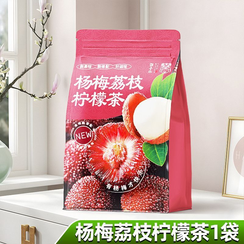 베이베리, 리치, 레몬 [10팩] 상큼 상큼 - 상큼하고 기름기 해소/과육과 우롱차의 충돌