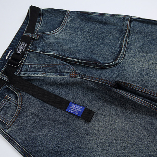 服道楽x WHSDDY3春の新作の大きいポケットのジーパンのファッションのデザイン感があります。|undefined