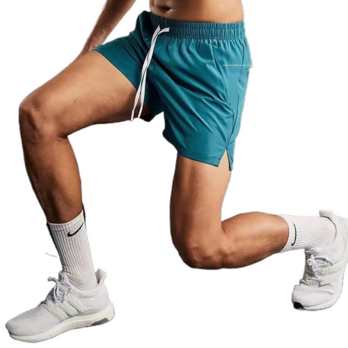 Running Shorts for Men and Women, Professional Marathon Track and Field Three-Way Shorts, Quick-Dry Ice Silk Summer Casual Training and Fitness Pants