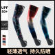 Ice Sleeves for Men Driving Sun Protection Ice Silk Sleeves Summer Anti-Uv Cycling Arm Sleeves Thin Breathable Hand Sleeves