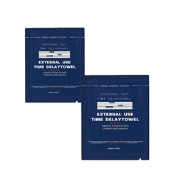 interest喚趣男性外用延遲控時濕巾 1片裝 成人情趣用品批發