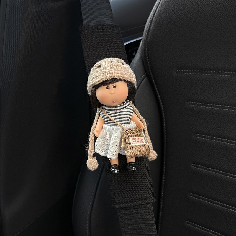 Potato Sister Car Seat Belt Shoulder Pads 2026 New Model Interior Safety Belt Decoration Anti-Wear Clothing Pair Cute