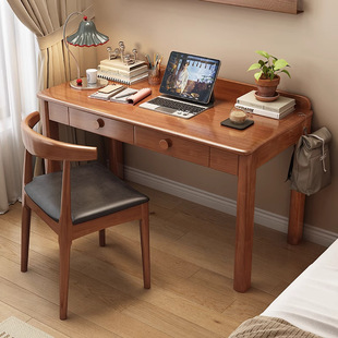 Solid Wood Computer Desk Home Bedroom Student Writing Desk Simple Rental House Desk Modern Simple Desk Office Desk