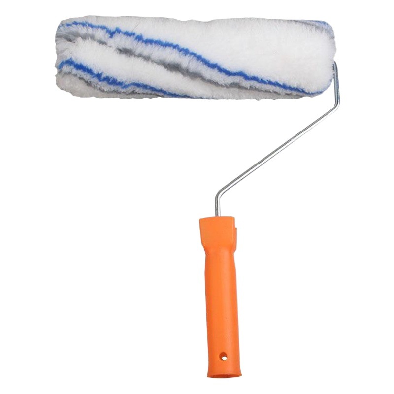 Pulgar rodillo cepillo cabeza de 9 pulgadas/6 pulgadas rodillo de pintura cepillo cabeza mini pulgar polvo pared esquina cepillo de pintura cepillo de rodillo