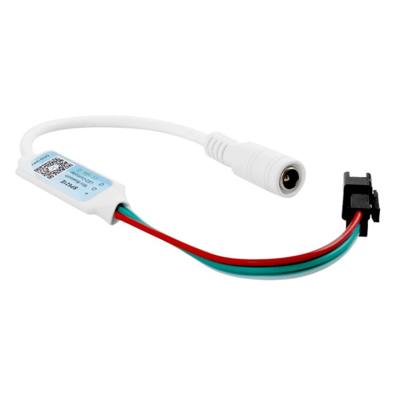 SP621E Bluetooth мини-фантомный музыкальный контроллер для мобильного телефона APP управления светодиодный полноцветный свет с контроллером usb