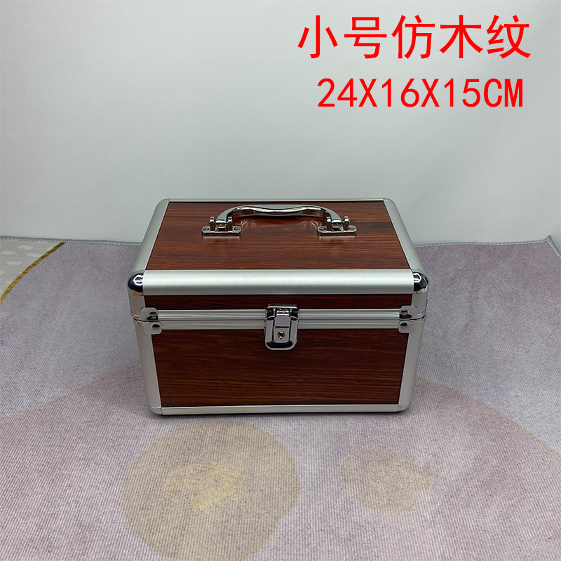 Caja de herramientas de técnico de baño de pies de doble capa, baño de pies, terapia de pedía, masaje de oído, salón de salud, caja de almacenamiento portátil, caja de reloj superior