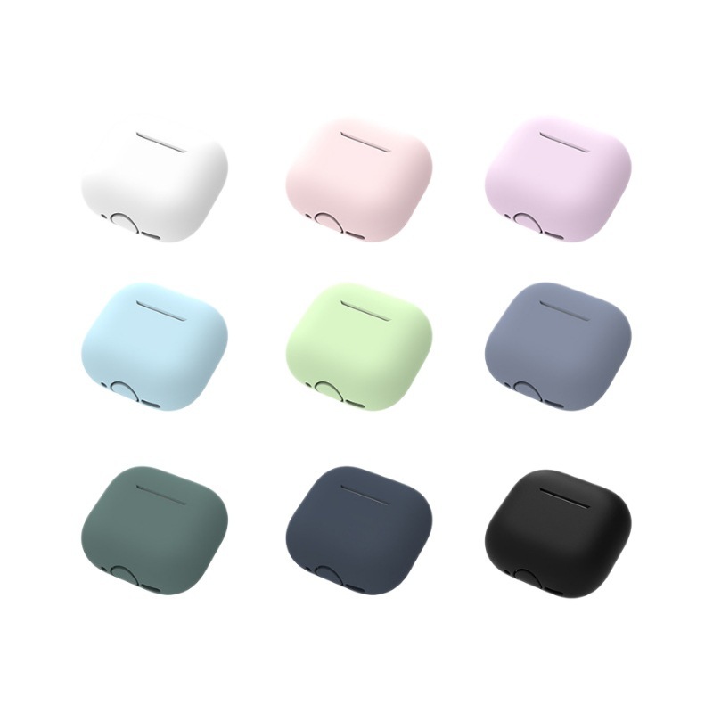 Apple airpods4 ヘッドフォンシェル airpods Bluetooth ヘッドセット保護カバーシリコン統合保護ケースに適しています|undefined