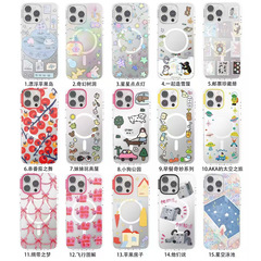 PPS透明壳体汇总图1泡泡平替强磁吸iPhone16ProMax苹果15手机壳14
