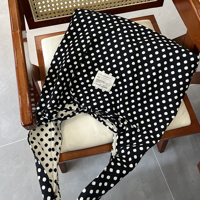 ins风韩风新款波点休闲单肩斜挎购物袋学生上课通勤托特包|undefined