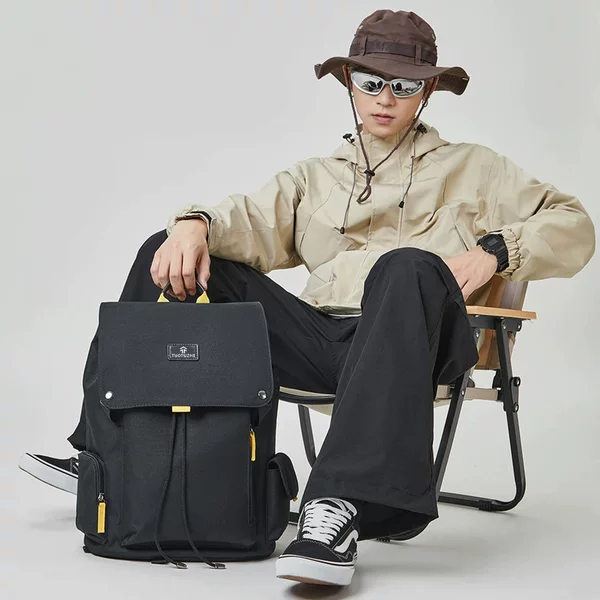 Outdoor Sports Travel Backpack, Large Capacity, Trendy Travel Computer Backpack, Versatile Simple School Bag for College Students, Men's Backpack