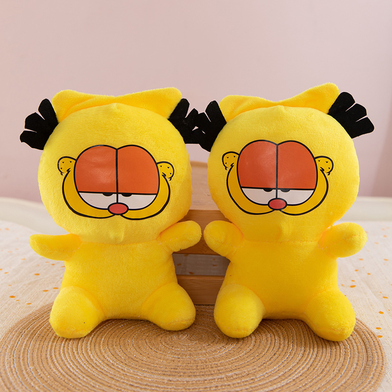 メーカー卸売 7inch 新しいキャッチマシン人形ぬいぐるみ人形結婚式の投げ人形プリントロゴ|undefined