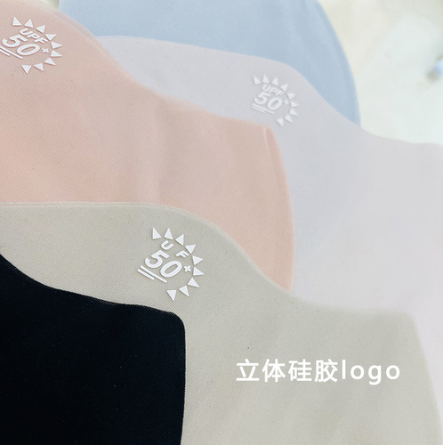 Summer Ice Silk UV Protection Lightweight 3D Breathable Eye Protection Sunscreen Face Mask for Men and Women Outdoors