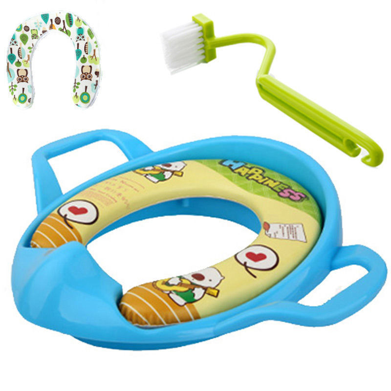 子供の便器の輪の赤ちゃんの便器の輪の子供の男の子の女の子は大きくて座ります。|undefined