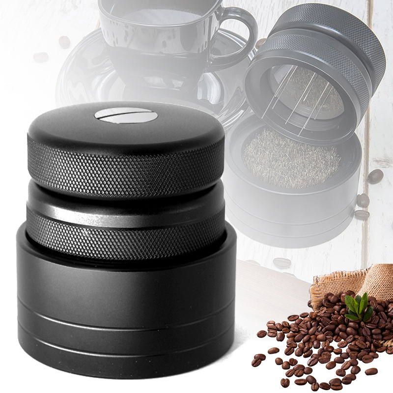 Coffee Machine Powder Distributor Rotary Stirrer 58mm Tamper Needle-Type Powder Distributor Accessories Factory Direct Sale Coffee Machine Powder Distributor Rotary Stirrer 58mm Tamper Needle-Type Powder Distributor Accessories Factory Direct Sale