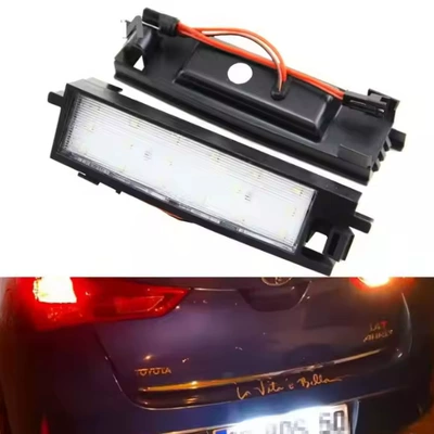 Toyota Rav4 Auris 05-12 LED ağ nömrə nişanı işığı modifikasiyası