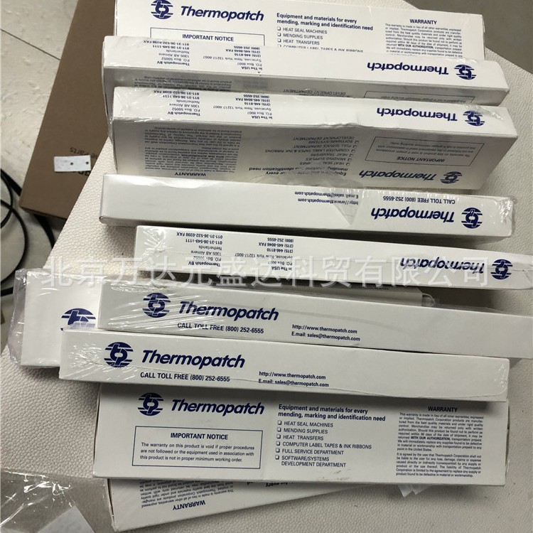 美国思姆Thermopatch打码机洗衣房PART#TFLAGS-01打号带