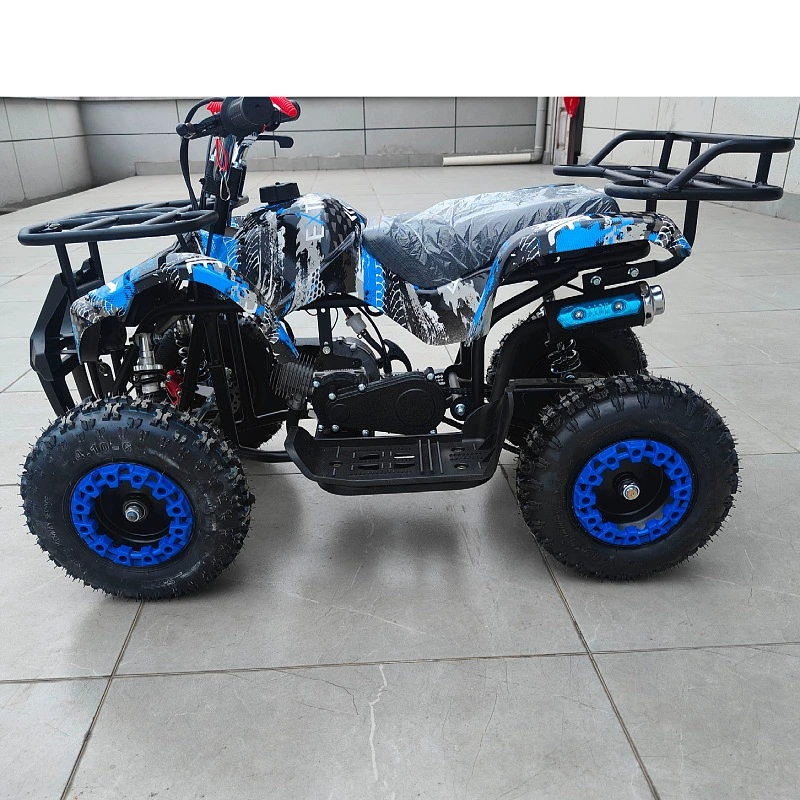 Двухтактный 49cc ATV Little Bull электромобиль на четыре колеса, досуг вне дороги