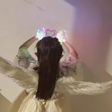 发光天使套装翅膀小仙女发光背饰公主装饰之翼小女孩玩具生日礼物