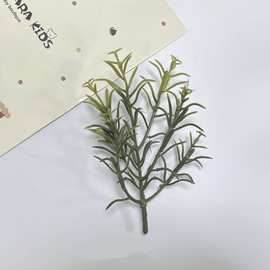 人造仿真花草植物盆栽配件 迷迭香大草塑料半成品diy插花装饰假草