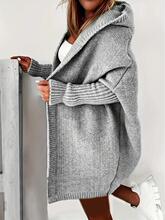 L 55133 Hooded Batwing Sleeve Sweater �Bñ������ë���¿�W��