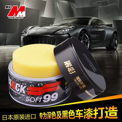 Soft99 Licai Classy Black Wax təmizləyici, cilalayıcı bərk mum, tünd avtomobillər üçün