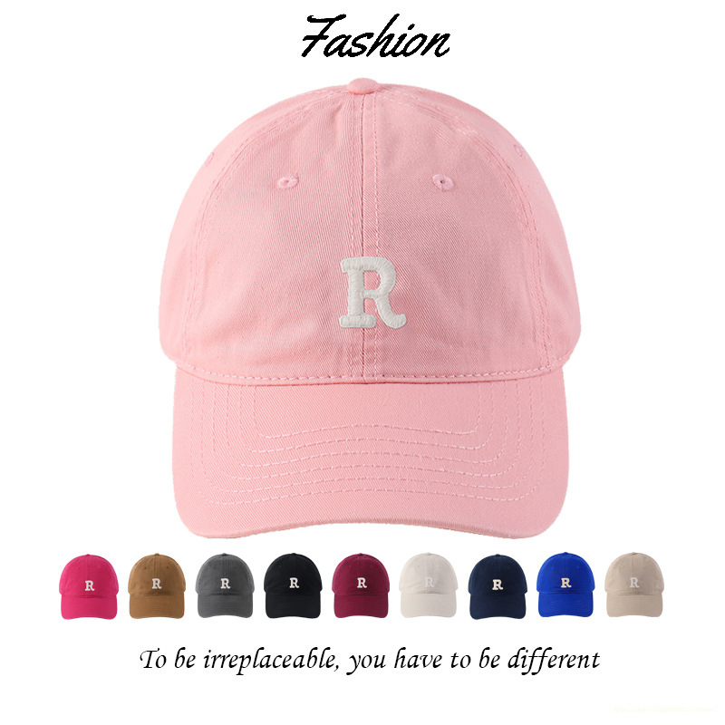 高品质显白橡皮粉色棒球帽女韩版显脸小百搭玫瑰粉鸭舌帽潮显脸小