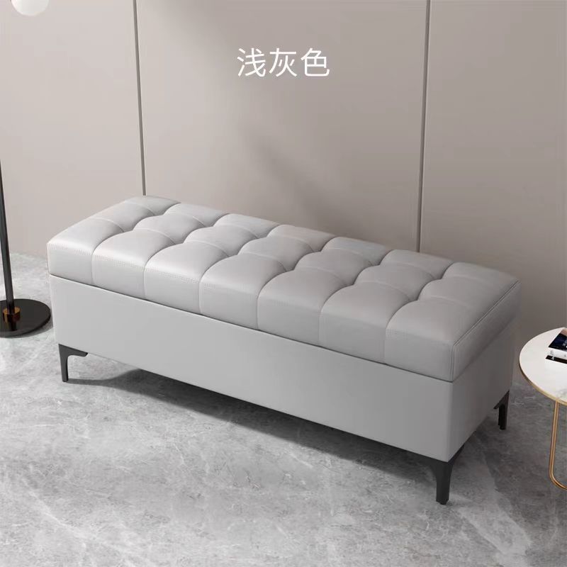 家用收纳储物凳沙发凳子轻奢储物换鞋凳可坐客厅脚踏服装店收纳凳