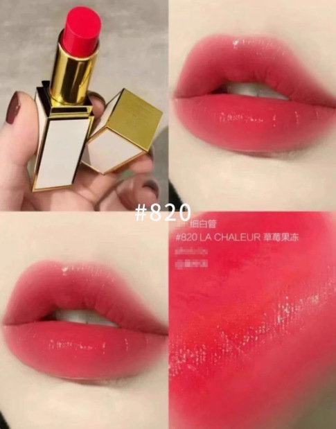 【官方正品】TF口红黑管白细管16滋润哑光100#80#保湿唇膏129唇釉|undefined