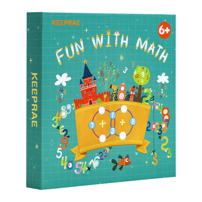 Juego digital Ilustración matemática diagrama de matriz magnética juego de mesa infantil ajedrez pensamiento lógico entrenamiento juguetes educativos