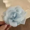 5809 Cloud mist yarn rose clip-blue