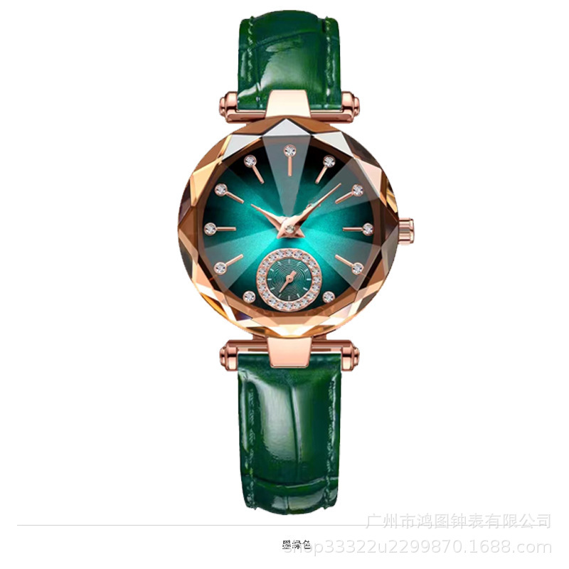 Moda red Hong Kong calidad de estilo reloj de esfera pequeña mujer jin alto valor de la cara estudiantes estilo universitario simple retro impermeable