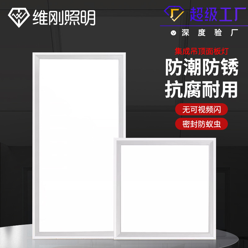 Ceiling rectangular lamp