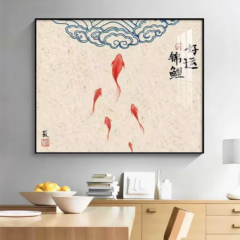 电表箱装饰画现代简约餐厅配电箱挂画遮挡开关盒电闸箱壁画|undefined