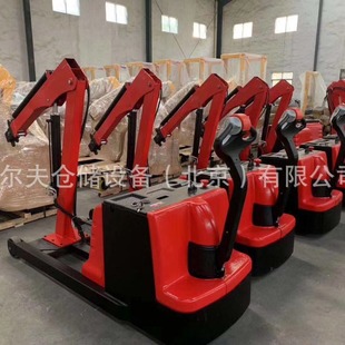 Mini Hydraulic Full Electric Stacker Crane Portable Bob Lift