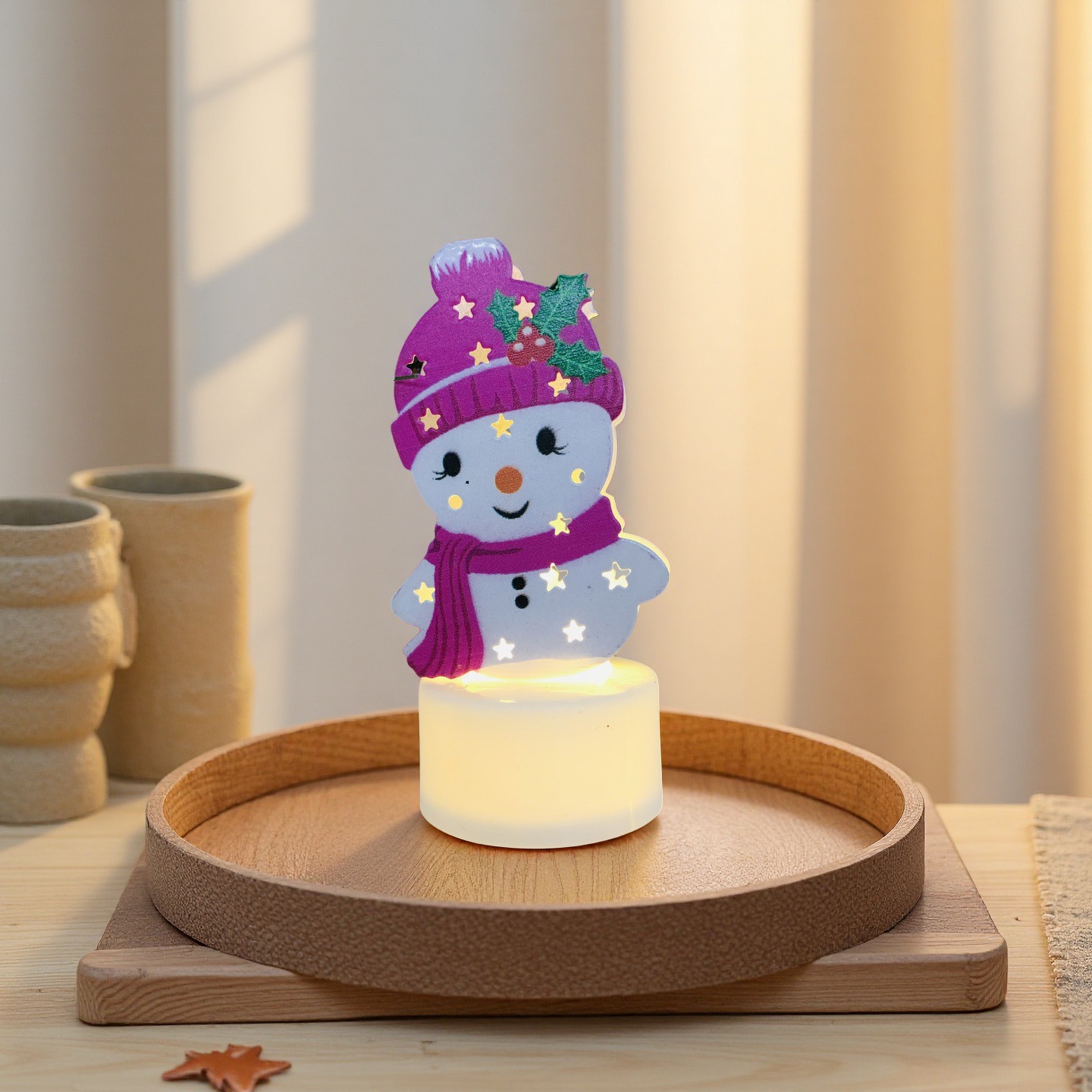 Lámpara de Vela Electrónica LED Hierro, Decorativo, Luz Cálida, para Navidad