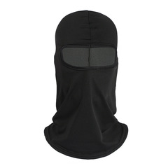 Manufacturer wholesale solid color breathable helmet cover anti-cold warm bicycle motorcycle riding scarf warming face mask