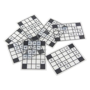 English letter prophecy Card Alphabet Choice Card age perspective Card magic toy magic props