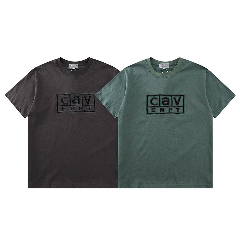 Cross-border CAV EMPT Japanese Retro Casual All-match Graffiti Printing CE Men and Women Couple Cotton Short-sleeved T-shirt Trendy