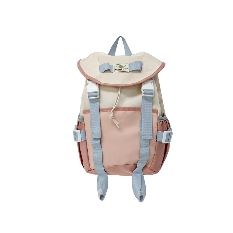 Mochila coreana de moda para niños y niñas, estilo occidental, mochila escolar de escuela primaria de gran capacidad, mochila para niños con cordón de moda nueva