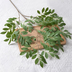 仿真金絲榆葉婚慶家居擺件客廳裝飾禮物室內人造綠植仿真綠植廠貨