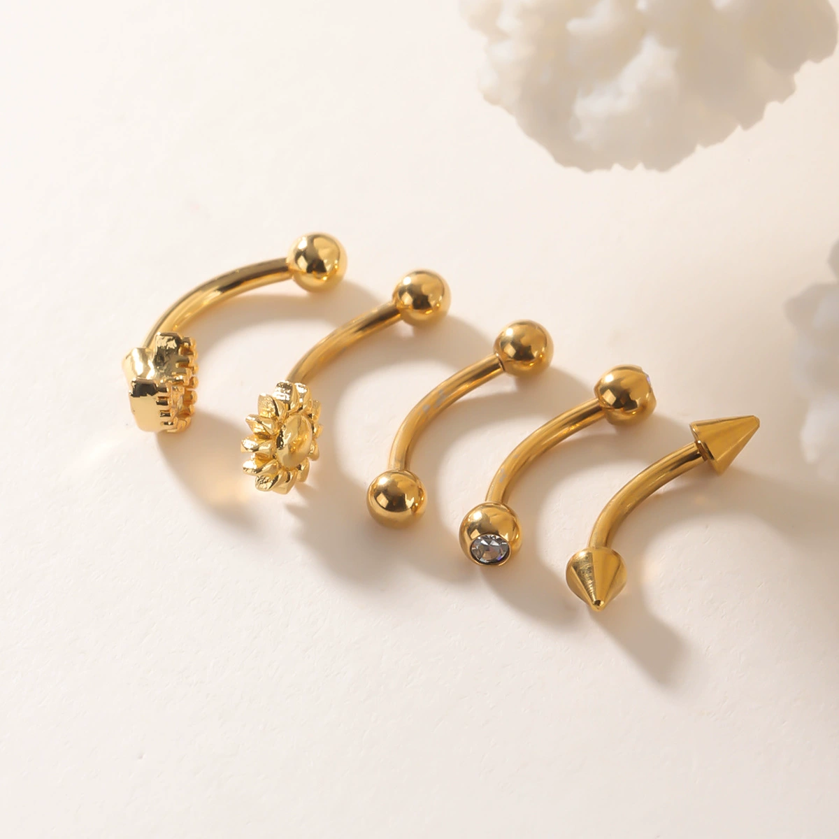 Copper piercing, European style, Amazon