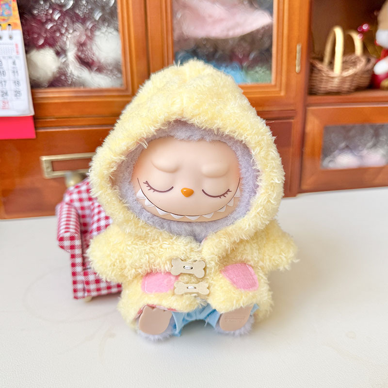 仅衣服] 一/二代La布布衣服挂件拉布布坐坐派对娃衣挂件草莓熊萌|undefined