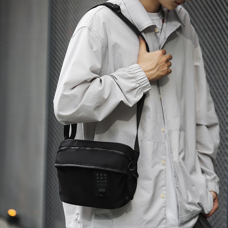 WEPOWER nuevo bolso de pecho bolsa de mensajero de la moda de los hombres de la marca de moda casual bolso de hombro del teléfono móvil de cercanías bolsa