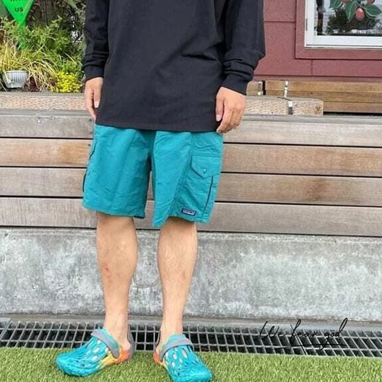 High Version Pata Classic Basic Versatile Casual Outdoor Multi-Pocket Nylon Cargo Waterproof Shorts for Men