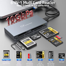 �๦��6��1�x����USB3.1�࿨ͬ�x10Gbps SD/TF/CF/XD/CFe-A�x����